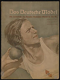 Magazine portrayal of the ideal female Aryan athlete
